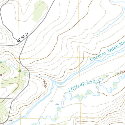 United States Geological Survey Teal Lake, CO (2022, 24000-Scale) digital map