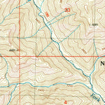 United States Geological Survey Teanaway Butte, WA (2003, 24000-Scale) digital map