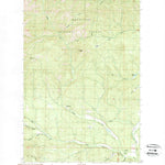 United States Geological Survey Teanaway, WA (1989, 24000-Scale) digital map