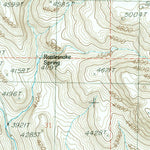 United States Geological Survey Teapot Dome, ID (1986, 24000-Scale) digital map