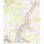 United States Geological Survey Teapot Rock, UT (1988, 24000-Scale) digital map