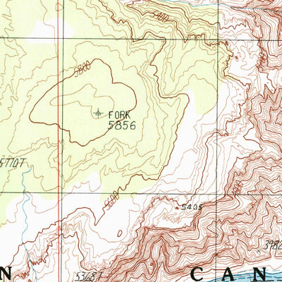 United States Geological Survey Teapot Rock, UT (1988, 24000-Scale) digital map