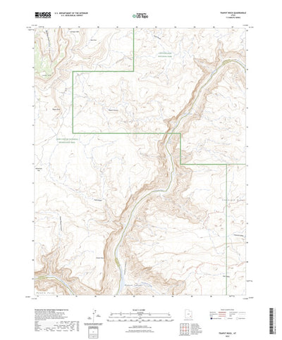 United States Geological Survey Teapot Rock, UT (2023, 24000-Scale) digital map