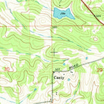 United States Geological Survey Teasleys Mill, AL (1971, 24000-Scale) digital map