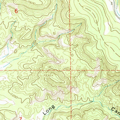 United States Geological Survey Techado, NM (1967, 24000-Scale) digital map