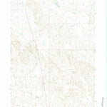 United States Geological Survey Teckla SW, WY (1971, 24000-Scale) digital map