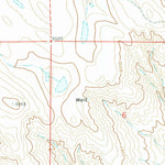 United States Geological Survey Teckla SW, WY (1971, 24000-Scale) digital map