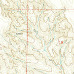 United States Geological Survey Teckla, WY (1971, 24000-Scale) digital map