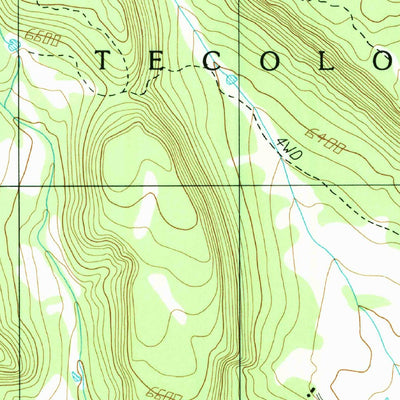 United States Geological Survey Tecolote, NM (1989, 24000-Scale) digital map