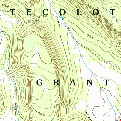 United States Geological Survey Tecolote, NM (2002, 24000-Scale) digital map