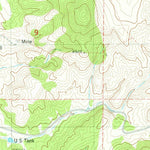 United States Geological Survey Tecolote Peak, NM (1981, 24000-Scale) digital map