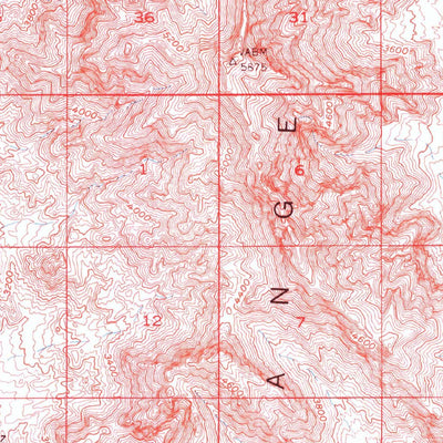 United States Geological Survey Tecopa, CA (1950, 62500-Scale) digital map