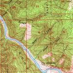 United States Geological Survey Tectah Creek, CA (1952, 62500-Scale) digital map