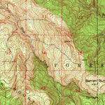 United States Geological Survey Tectah Creek, CA (1952, 62500-Scale) digital map