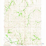 United States Geological Survey Tecumseh NW, NE (1965, 24000-Scale) digital map