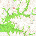 United States Geological Survey Tecumseh SE, NE (1965, 24000-Scale) digital map