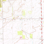 United States Geological Survey Tecumseh South, MI (1972, 24000-Scale) digital map