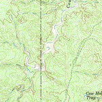United States Geological Survey Tee Pee City, TX (1966, 24000-Scale) digital map