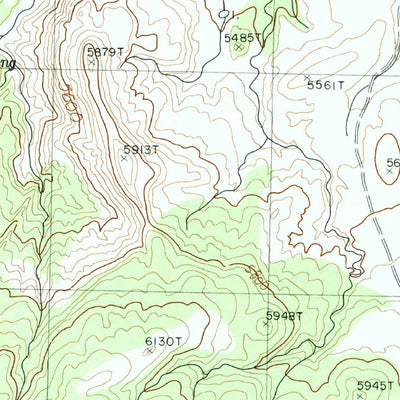 United States Geological Survey Teec Nos Pos, AZ-NM-UT-CO (1982, 24000-Scale) digital map