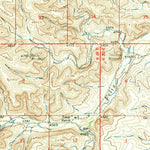 United States Geological Survey Teel Ranch, NM (1960, 62500-Scale) digital map