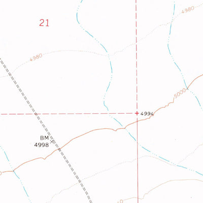 United States Geological Survey Teels Marsh, NV (1967, 24000-Scale) digital map