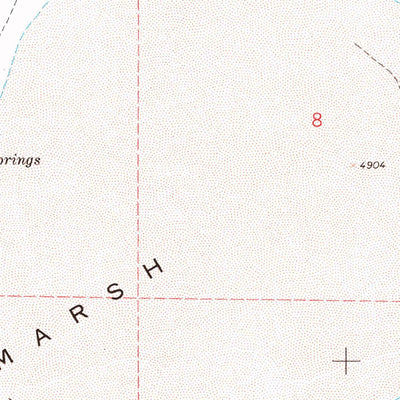 United States Geological Survey Teels Marsh, NV (1967, 24000-Scale) digital map