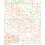 United States Geological Survey Tegarden NE, OK-KS (1969, 24000-Scale) digital map