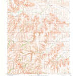 United States Geological Survey Tegarden NW, OK-KS (1969, 24000-Scale) digital map
