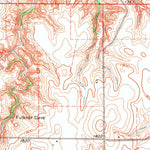 United States Geological Survey Tegarden NW, OK-KS (1969, 24000-Scale) digital map