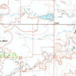 United States Geological Survey Tegarden SE, OK (1969, 24000-Scale) digital map
