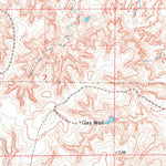 United States Geological Survey Tegarden SE, OK (1969, 24000-Scale) digital map