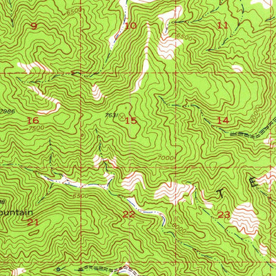 United States Geological Survey Tehachapi, CA (1943, 62500-Scale) digital map