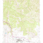 United States Geological Survey Tehachapi North, CA (1966, 24000-Scale) digital map