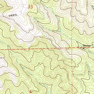 United States Geological Survey Tehachapi North, CA (1966, 24000-Scale) digital map