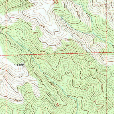 United States Geological Survey Tehachapi North, CA (1992, 24000-Scale) digital map