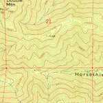 United States Geological Survey Tehachapi South, CA (1966, 24000-Scale) digital map