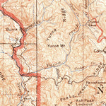 United States Geological Survey Tehipite, CA (1903, 125000-Scale) digital map
