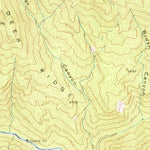 United States Geological Survey Tehipite Dome, CA (1952, 62500-Scale) digital map