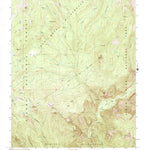 United States Geological Survey Tehipite Dome, CA (1992, 24000-Scale) digital map