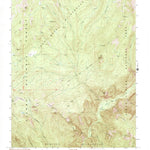 United States Geological Survey Tehipite Dome, CA (1992, 24000-Scale) digital map