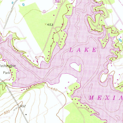 United States Geological Survey Tehuacana, TX (1960, 24000-Scale) digital map