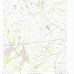 United States Geological Survey Tehuacana, TX (1960, 24000-Scale) digital map