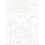 United States Geological Survey Teigen NW, MT (1986, 24000-Scale) digital map