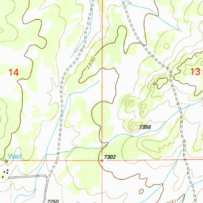 United States Geological Survey Tejana Mesa SW, NM (1999, 24000-Scale) digital map
