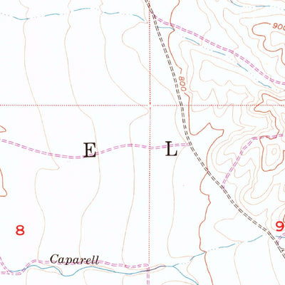 United States Geological Survey Tejon Hills, CA (1955, 24000-Scale) digital map