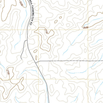 United States Geological Survey Tekoa, WA (2020, 24000-Scale) digital map