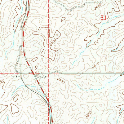 United States Geological Survey Tekoa, WA-ID (1964, 24000-Scale) digital map