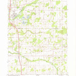 United States Geological Survey Tekonsha, MI (1980, 24000-Scale) digital map