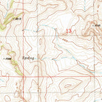 United States Geological Survey Telegraph Mountain, MT (1983, 24000-Scale) digital map