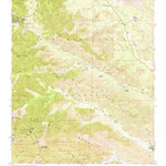 United States Geological Survey Telegraph Peak, CA (1955, 24000-Scale) digital map